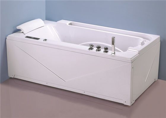 5 Big Water Jets Jacuzzi Whirlpool Bath Tub With 1.5HP Water Pump OEM Available supplier