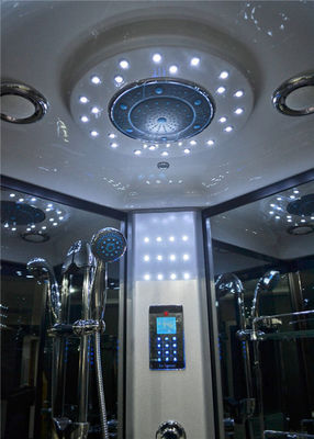 Fashionable Home Steam Bath Units , Spa Shower Cubicles 900 * 900 * 2150mm supplier