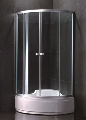 Custom Made Single Door Shower Enclosure Large Shower Stall With Entry Sliding Door supplier
