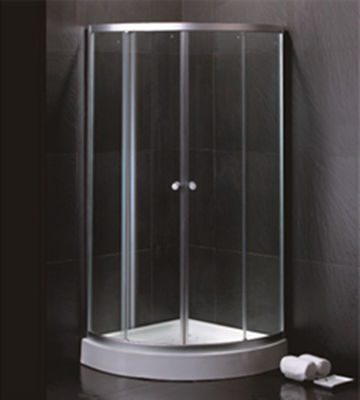 800 X 800 Quadrant Shower Enclosures And Tray With Magnetic Stripes Ss Sliding Handle