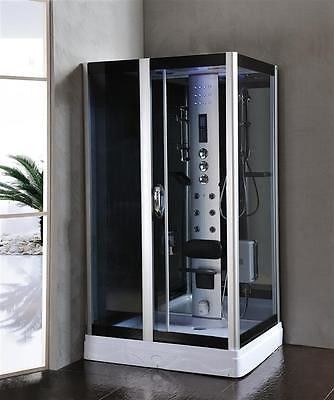 Custom Steam Shower Bath Combo Rectangular Shower Cabin 1100 X 860 X 2150mm supplier