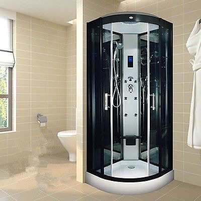 Indoor Glass Sauna Steam Shower Enclosure Unit , One Person Steam Shower Stall supplier