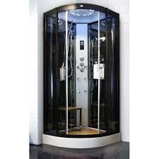 Sliding Open Style Corner Steam Shower Bath Cabin Spa Shower Units