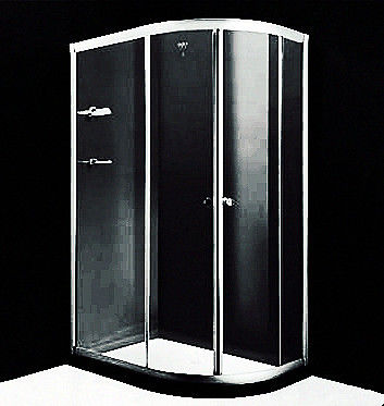 Versatile 1000 X 1000 Quadrant Shower Enclosures 4mm - 6mm Frosted Glass Material