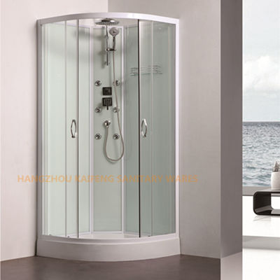 800 x 800mm quadrant shower enclosure sliding shower glass door with back jets supplier