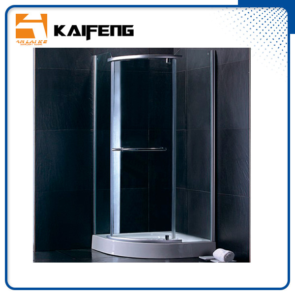 Single Sliding Door Quadrant Shower Enclosures Hinged Open Style Elegant