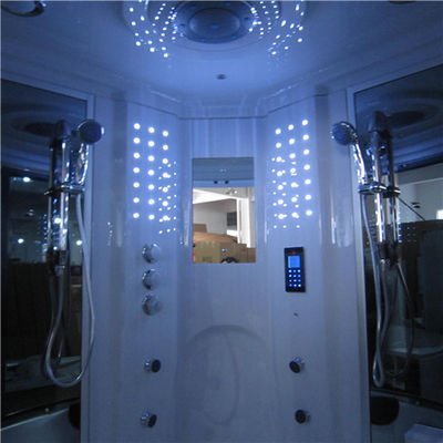 Luxury Steam Shower Bathtub Combo With Spa Tub , Home Steam Shower Units supplier