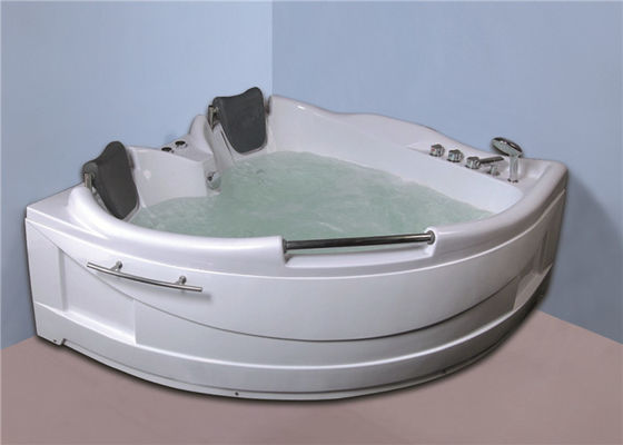 Luxurious Corner Whirlpool Bathtub Jacuzzi Bathroom Tubs 50 / 60Hz Frequency supplier