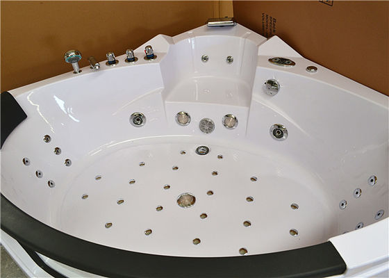Full Body Therapy Whirlpool Spa Tub , Extra Large Freestanding Jacuzzi Tub supplier