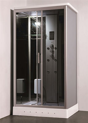 Residential Steam Shower Bath Cabin Multi Jet Shower Enclosures With FM Radio Function supplier