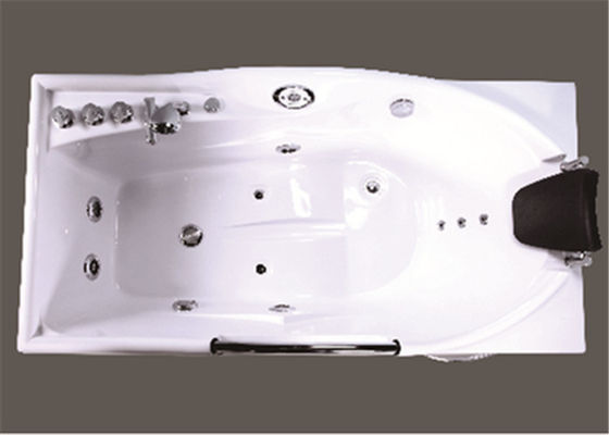 Large Whirlpool Tub With LED Light Shower Unit , Jet Spa Tub For Household supplier