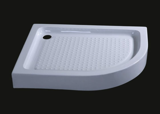 Oval Shape 1000 X 800 Quadrant Shower Enclosures And Tray With Low Resin Tray supplier