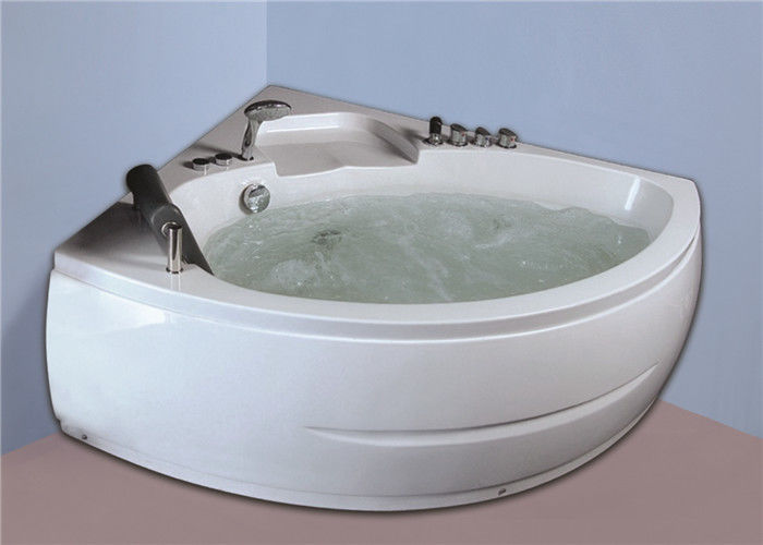 Seamless Whirlpool Soaking Tub , Whirlpool Freestanding Tub Quadrant Shape supplier