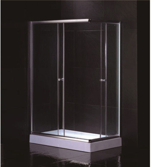 Free Standing 1200 X 800 Rectangular Shower Enclosure With Tray Center Drain supplier