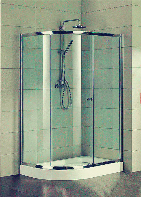 Compact D Shaped Quadrant Shower Enclosures 4 Ft Small Corner Shower Stalls supplier