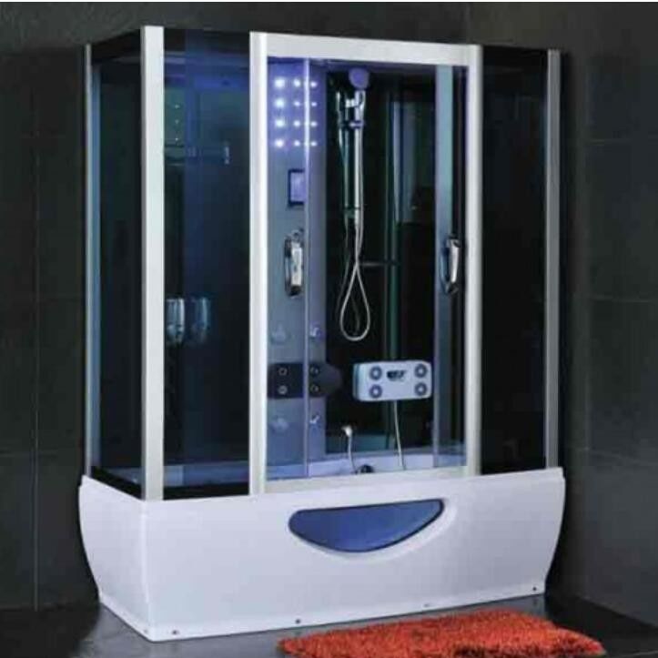 Modern Rectangular Shower Enclosure With Sliding Door Steam Room And Shower Combo supplier
