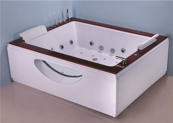 Two Person Jacuzzi Bathtub Indoor, Two Person Steam Shower With Jetted Bathtub