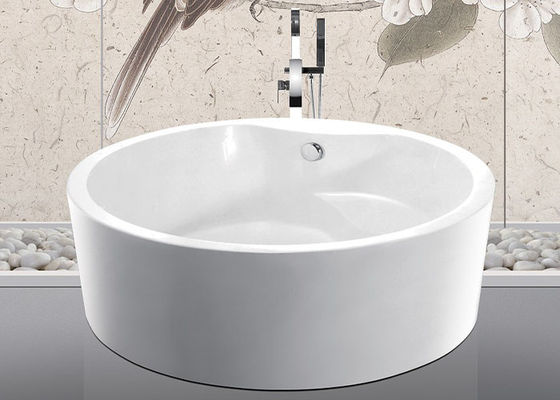 Round Freestanding Bathtub On S Quality China Custom Small Round Freestanding Bathtub With Pop Up Drain 1500x1500x600mm Distributor