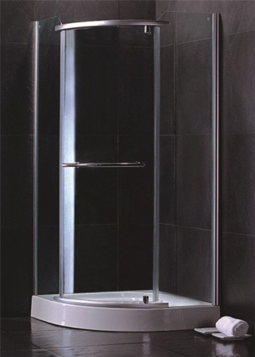 Stainless Steel Frame Glass Bathroom Shower Enclosures , B&Q Shower